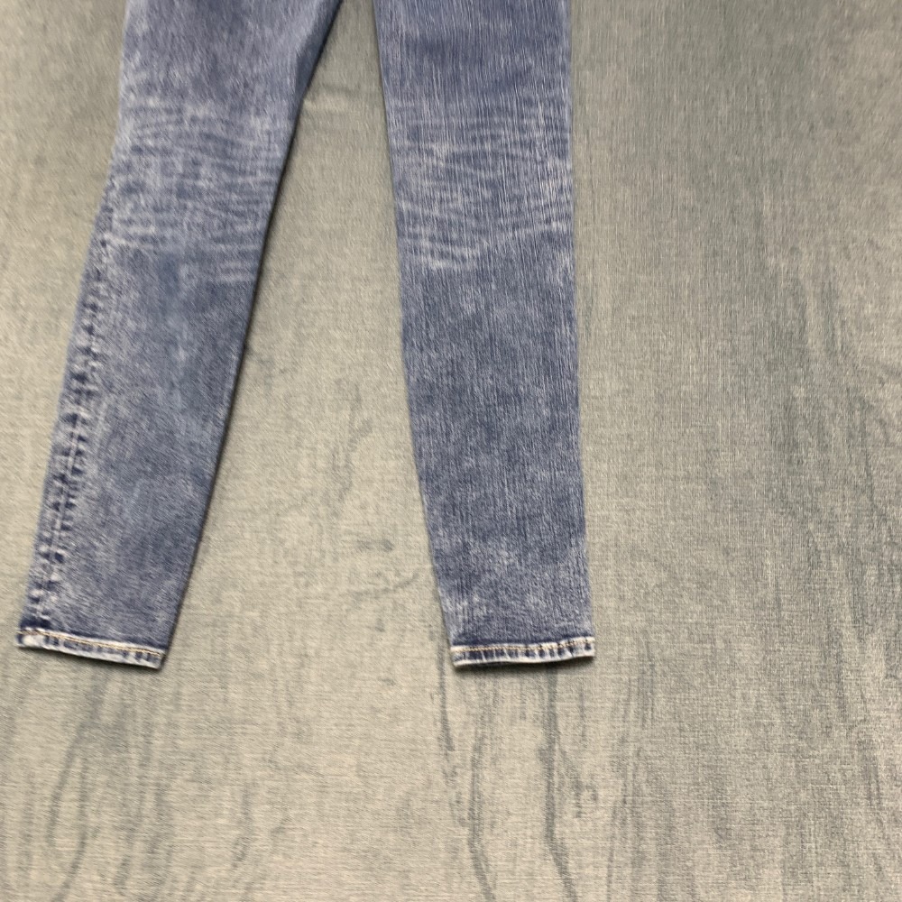 American Eagle Outfitters Curvy Jegging Jeans Womens 0R Blue Denim High Rise - Picture 16 of 16